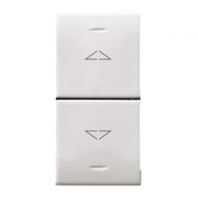 COMMUTATORE PULSANTI 2P 10A DOMUS 1 MODULO - AVE 441054 product photo