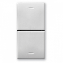 PULSANTE DOPPIO 1PNA+1PNA 10A DOMUS 1 MODULO - AVE 441056 product photo