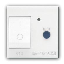 DOMUS TOUCH INT.AUT.MGN.DIF.1P+N 10A 10MA 3KA - AVE 441062X10 - AVE 441062X10 - AVE 441062X10 product photo