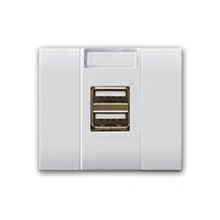 SISTEMA 44 PRESA SCHUKOBIPASSO 10/16A DOMUS 2M 441090/15TS - AVE 441090/15TS product photo