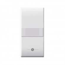 SISTEMA 44 TASTO BUS ILLUMINABILE 1 FUNZ. DOMUS 1M 441ELA01 - AVE 441ELA01 product photo