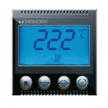 SISTEMA 44 TERMOSTATO DISPLAY 230V LIFE 2M 442085SW - AVE 442085SW product photo