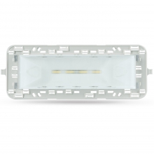 LAMPADA EMERGENZA MULTICOMPATIBILE LED 230V NERO LIFE TOUCH - AVE 442089 product photo