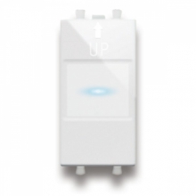 INTERRUTTORE 230V NA 6A 1 MODULO YOUNG TOUCH - AVE 442TCJ01 product photo