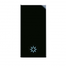 SISTEMA 44 TASTO SIMBOLO LAMPADA ILLUMINABILE LIFE 1M 442TLP - AVE 442TLP product photo