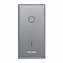 LIFE TOUCH INTERRUTTORE 2P 16AX ILLUM ALLU 1M - AVE 443010 - AVE 443010 product photo
