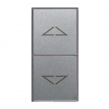 COMMUTATORE PULSANTE 2 POLI 10A CON FRECCE - AVE 443054 product photo