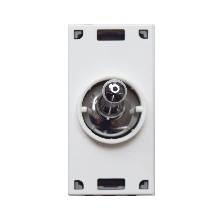 INTERRUTTORE LEV. CROMO 2P 20AX  1M - AVE 444010CR/20A product photo