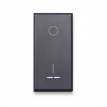 SISTEMA 44 INTERRUTTORE 2P 16AX ILLUMINABILETEKLA 1M 445010 - AVE 445010 product photo