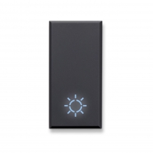 TASTO SIMBOLO LAMPADA ILLUMINABILE TEKLA 1 MODULO - AVE 445TLP product photo