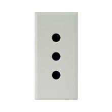 PRESA ST.ITALIANO 2P+T 10A WHITEK1M - AVE 446006TS - AVE 446006TS product photo