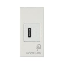CARICATORE USB TIPO C 3A WHITEK1M - AVE 446082USBC - AVE 446082USBC product photo