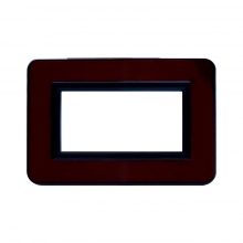 PLACCA PERSONAL44 ROSSO POMPEI 4 MODULI CON CORNICE - AVE 44P04RPL product photo
