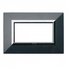 SISTEMA 44 PLACCA ZAMA44 GRIGIO SCURO META. 4M 44P94GSM - AVE 44P94GSM product photo