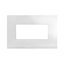 PLACCA SMART44 METALLO BIANCO  4M - AVE 44PSM4B product photo