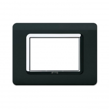 PLACCA SISTEMA 44 GRIGIO TEKLA 3 MODULI - AVE 44PY03GTKC product photo
