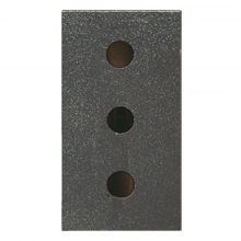 PRESA SICURAVE 2X16A+T         NOIR - AVE 45315TS product photo