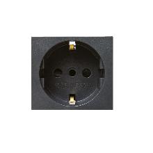 NOIR AX PRESA UNEL 2X10/16A+T 2M - AVE 45390TS - AVE 45390TS - AVE 45390TS product photo