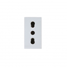 RAL PRESA BIPASSO 2X10/16A+T 1M - AVE 45506/15TS - AVE 45506/15TS product photo