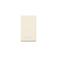 PULSANTE CON GEMMA ILLUM. BLANC - AVE 45905G product photo