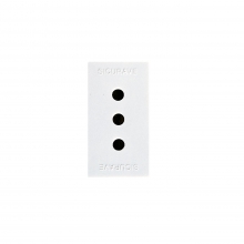 PRESA SICURAVE 2X10A+T BANQ - AVE 45B06TS product photo