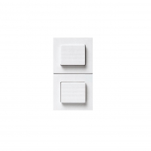 DOPPIO PULSANTE CON FRECCE SERIE BANQUISE - AVE 45B56 product photo