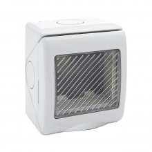 SIST.45 CONT.PARETE 2MD IP55 RAL 7035 - AVE 45ST02 - AVE 45ST02 product photo