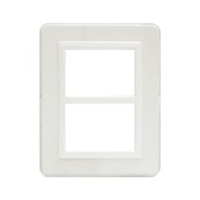 PERSONAL44 PLACCA BIANCO 3+3M - AVE 44P033B - AVE 44P033B product photo