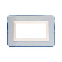 ***PERSONAL44 PLACCA AZZURRO BRILL. 4M - AVE 44P04AZB product photo