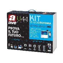 KIT 2F BIFAM LCD 7' APPOGGIO PARETE - AVE KV01-2PIT7BAP product photo