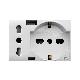 PRESA SCHUKO+ITA+USB A/C DOMUS 3M - AVE 44109015USB - AVE 44109015USB product photo Photo 01 2XS