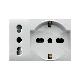 PRESA SCHUKO+BIPASSO10/16A WHITEK3M - AVE 44609015MB - AVE 44609015MB product photo Photo 01 2XS