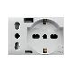 PRESA SCHUKO+ITA+USB A/C WHITEK3M - AVE 44609015USB - AVE 44609015USB product photo Photo 01 2XS