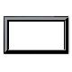 SISTEMA44 CORNICE NERA PER ZAMA E PERSONAL 4M - AVE 44CR4N - AVE 44CR4N - AVE 44CR4N product photo Photo 01 2XS