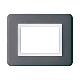 PERSONAL44 PLACCA GRIGIO LUCIDO  3M - AVE 44P03GRL - AVE 44P03GRL - AVE 44P03GRL product photo Photo 01 2XS