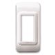 Placca Tecnopolimero, S44 in plastica colore bianco ral 9010 - 1 Mod. - AVE 44PF1B product photo Photo 01 2XS