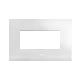 PLACCA SMART44 METALLO BIANCO  4M - AVE 44PSM4B product photo Photo 01 2XS