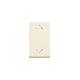 PULSANTE COMM.FREC.2P 10A 250VBLANC - AVE 45954 product photo Photo 01 2XS