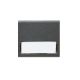 Pulsante Noir S45, con targhetta illuminabile per scatola tonda - 2 Mod. - AVE 45388S product photo Photo 01 2XS
