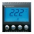 SISTEMA 44 TERMOSTATO DISPLAY 230V LIFE 2M 442085SW - AVE 442085SW product photo Photo 02 2XS