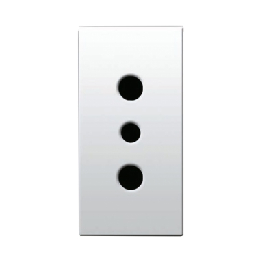SISTEMA 44 PRESA ST.ITALIANO 2P+T 10A DOMUS 1M - AVE 441006TS product photo Photo 01 3XL
