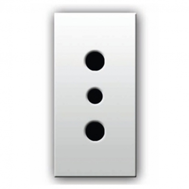 SISTEMA 44 PRESA ST.ITALIANO 2P+T 10A DOMUS 1M - AVE 441006TS product photo Photo 02 3XL