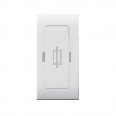 PORTAFUSIBILE MINI 1P 16A  DOMUS 1 MODULO - AVE 441007 product photo Photo 01 3XL
