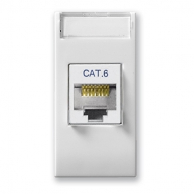 SISTEMA 44 PRESA RJ45 CAT.6 UTP DOMUS 1M 441027C6 - AVE 441027C6 product photo Photo 02 3XL