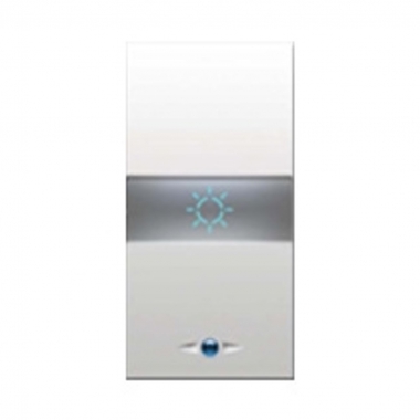 SISTEMA 44 TASTO BUS ILLUMINABILE 1 FUNZ. DOMUS 1M 441ELA01 - AVE 441ELA01 product photo Photo 02 3XL