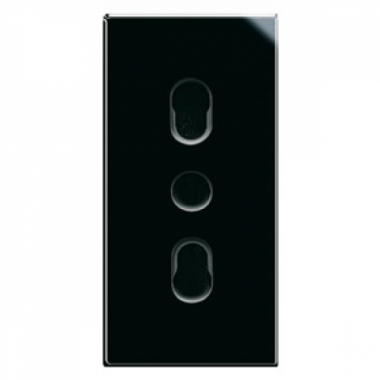 SISTEMA 44 PRESA BIPASSO 2P+T ARANCIONE S44 1 MODULO - AVE 442006/15TS product photo Photo 01 3XL