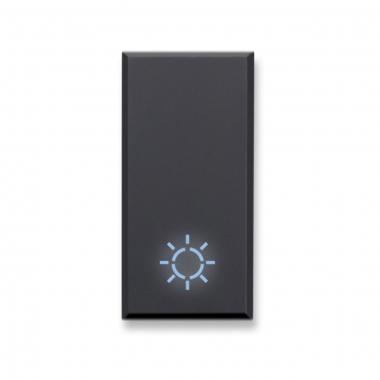 TASTO SIMBOLO LAMPADA ILLUMINABILE TEKLA 1 MODULO - AVE 445TLP product photo Photo 01 3XL