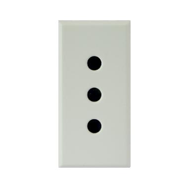 PRESA ST.ITALIANO 2P+T 10A WHITEK1M - AVE 446006TS - AVE 446006TS product photo Photo 01 3XL