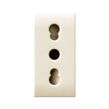 CLASS PRESA BIPASSO 2P+T 10/16A  1M - AVE 449006/15TS - AVE 449006/15TS product photo Photo 01 3XL