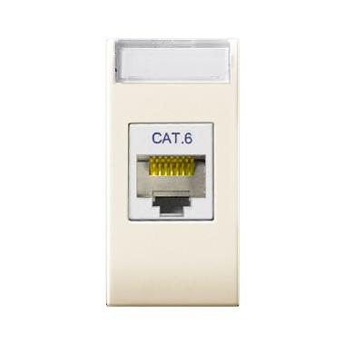 PRESA RJ45 CAT.6 UTP AVE CLASS 1MOD - AVE 449027C6 - AVE 449027C6 product photo Photo 01 3XL